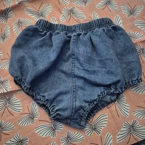 Stylish Blue Denim Baby Shorts